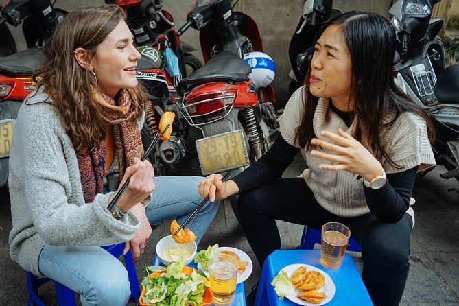 The 10 Tastings of Hanoi With Locals: Private Street Food Tour - A French-style house and a bowl of bún chả