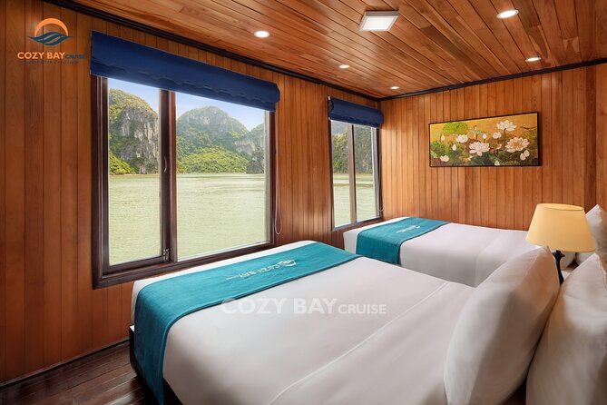The Best 2D1N HALONG BAY- All Inclusive,Overnight on Boat By Expressway Transfer - Your cabin and a night on the water